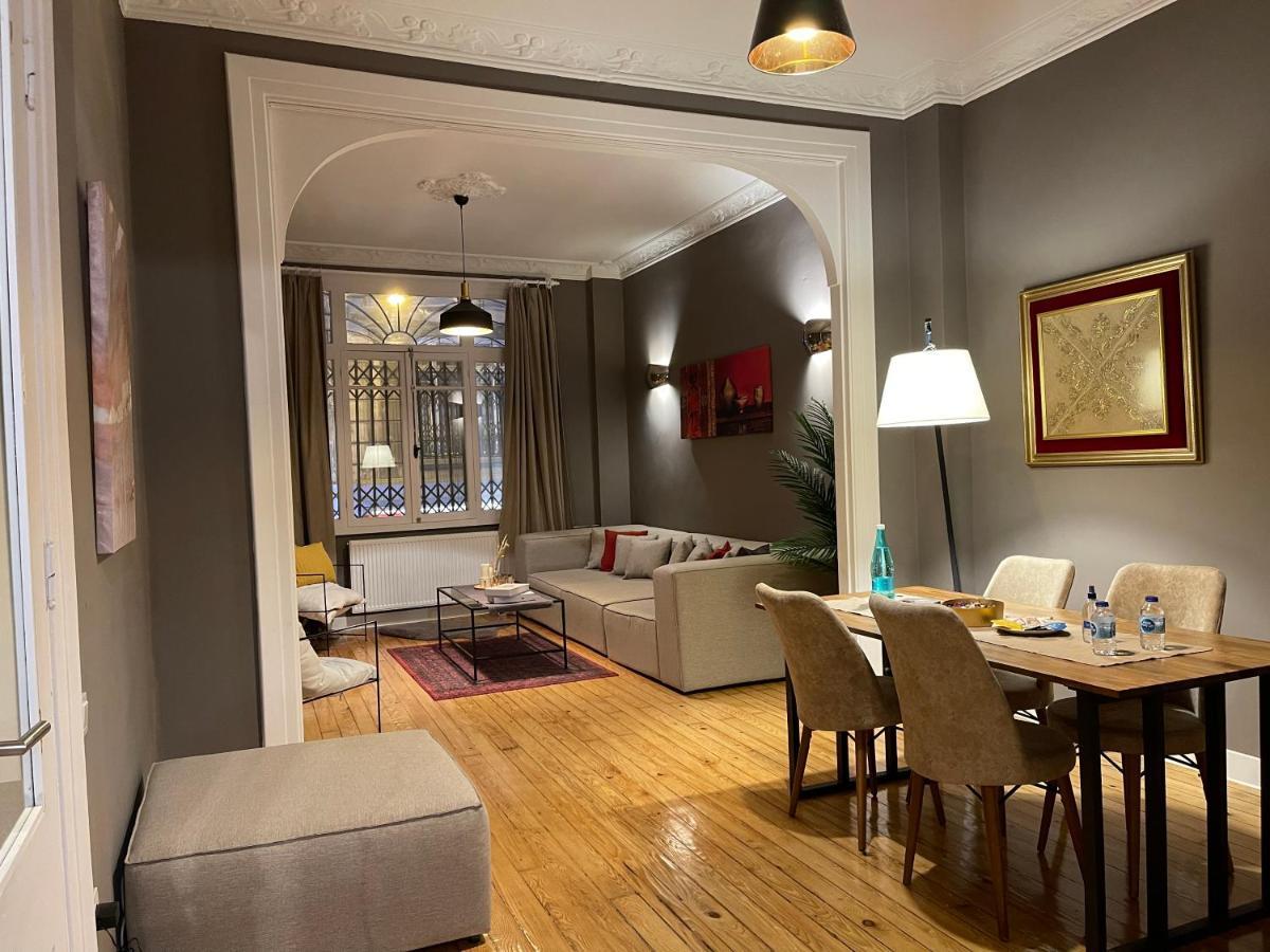 Renovated Art Deco Charm In The Heart Of Nisantasi Leilighet Istanbul Eksteriør bilde